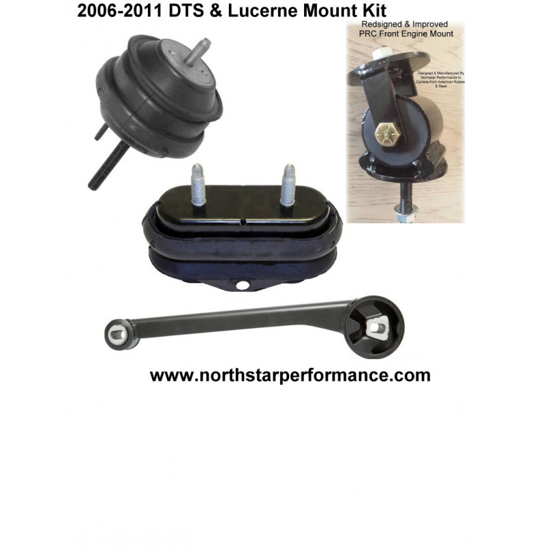 Engine Mount Kit for 2006-2011 Cadillac DTS & Buick Lucerne